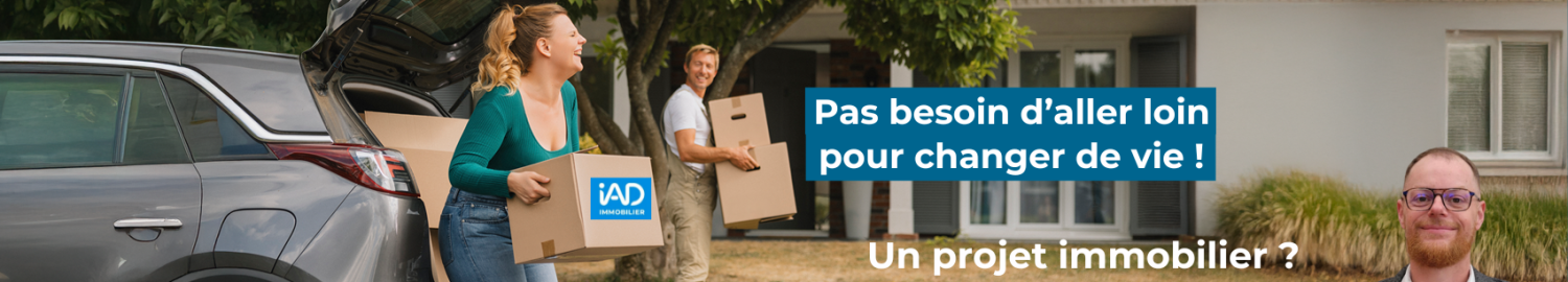 Cédric Ciszak conseiller immobilier IAD Bully et alentours