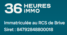 Logo 36 heures immo - Vente interactive immobilière